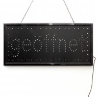 maxi geöffnet LED-Schild unbeleuchtet