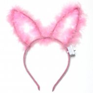 Flashing bunny headband