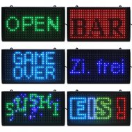 LED illuminated sign, multicolored ​