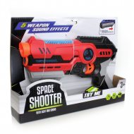 Futuristische Pistole mit  diversen Effekten