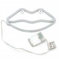 LED mouth wall decoration