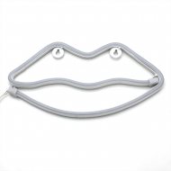 Neon pink light decoration