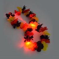 Leuchtende Blumenkette