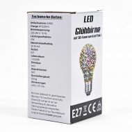 Light bulb lamp fireworks