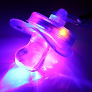 LED-Schnuller blinkender LED-Schnuller I Fun Artikel