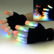 LED Gloves multicolor