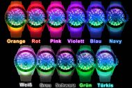 LED silicone watch