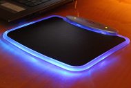 LED-Mousepad I Leucht-Mousepad mit 4 Port USB 2.0 Hub