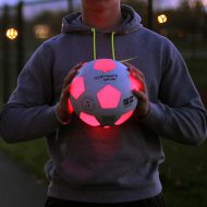 Leuchtfußball LED-Fußball leuchtender Fussball Spielzeug I Neu: Ballpumpe inklusiv