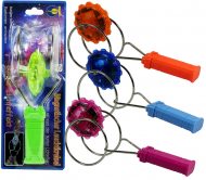 Magnetischer Leuchtkreisel I Leuchtender LED-Magnetkreisel I Geschicklichkeitsspiel Spielzeug Kinder I Wichtelgeschenk