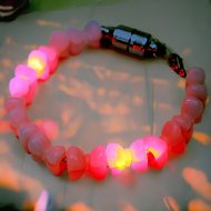 Günstiges LED-Armband Mädchen blinkt I Leuchtarmband Karneval-Schmuck Faschingsschmuck  I Party Armband