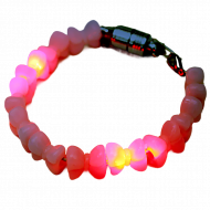 Günstiges LED-Armband Mädchen blinkt I Leuchtarmband Karneval-Schmuck Faschingsschmuck  I Party Armband