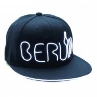 Leuchtendes Berlin Basecap Snapback EL-Cap I Handarbeit I Exklusive nur bei LED-Fashion Berlin