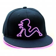 Light up Basecap Sexy Girl