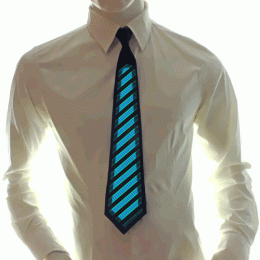 Sound activated Luminous Party Tie