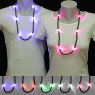 Blinking necklace