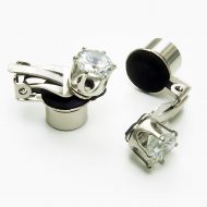 Zircon stone ear clip