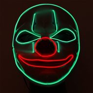 clown maske leuchtet fasching hallowen karneval
