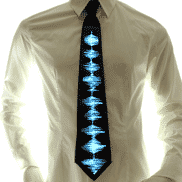 Visual Waveform LED-Tie