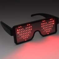 LED Herzbrille wiederaufladbar