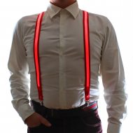 LED Luminous Braces red green or blue