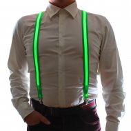 LED Luminous Braces red green or blue