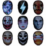 Schöne, gruselige und schräge  Maskenmotive