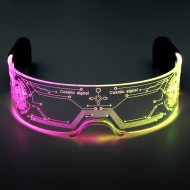 glowing party glasses rgb