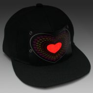 Girls baseball cap glowing