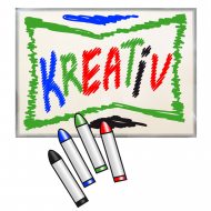 Bemalbare Kreativ EL-Leuchtfolie mit 8 Leuchtmodi I Kreatives Basteln mit Licht I Leuchtende Dekoration von Geschenken I Lichtgadget Skizzenboard