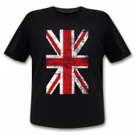 Union Jack T-Shirt Vintage Style Mann I England I Großbritannien Flagge Siebdruck I UK-Shirt I Ucult