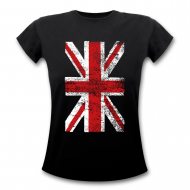 Union Jack T-Shirt Vintage Style Frauen I England Shirt I London I Großbritannien Fahne I UK-Shirt