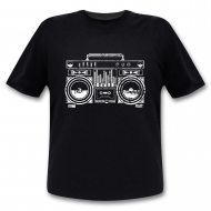 Ghettoblaster T-Shirt Vintage Shirt I 80er Jahre Retro I Hip Hop I Boombox I Ucult