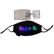 Programmable LED mask for festivals, parties, Halloween, carnival and carnival