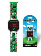 Digitale Minecraft Kinderuhr I  LED-Armbanduhr I Geschenkidee Minecraft Fans Gamer Gadget
