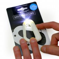 Carabiner hook with LED