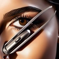 LED-Pinzette Pinzette mit Licht Edelstahl beleuchtet