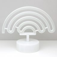 Neon light tube with LED lights up red, battery-operated I decorative light I party room - Kopie