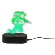 Deko Fanartikel gaming room grün