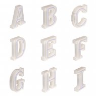 3d letters