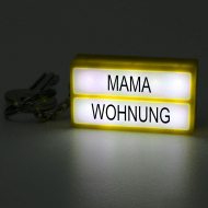 LED notice tag