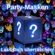 6 Stück Leuchtende Masken Mysterie Box I Wundertüte Überraschungsbox Überraschungsbundle geheime Inhalte Schnäppchen