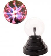 Plasma ball battery operated 15cm h