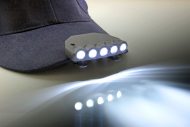 snapback baseballkappe beleuchtung schirmmütze licht led clip
