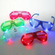 LED-Atzenbrille Blinkbrille