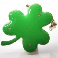 LED-Anstecker Kleeblatt LED-Anstecker Blinky Anstecker Brosche