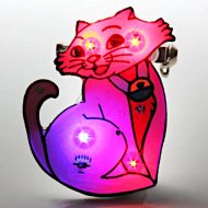 Flashing Body Light Cat