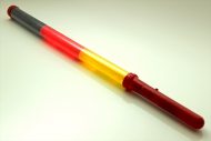 Deutschland Partystick Leuchtstab schwarz rot gold