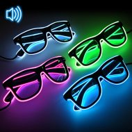 EL-Wire light up glasses