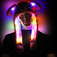 Bobble ears LED Dog hat